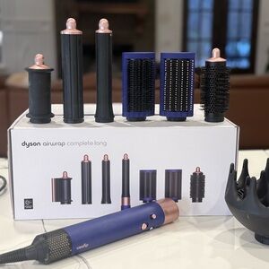 Dyson Airwrap Complete Long - Blue and Copper